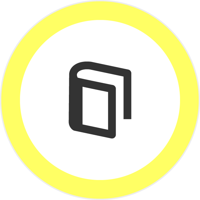 本 読書 図書館 3mmアイコンの浸透印