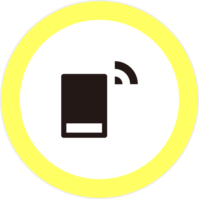 スマートフォン 3mmアイコンの浸透印