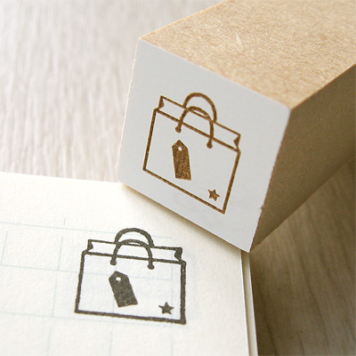 お買いもの袋 ： アイコンスタンプ