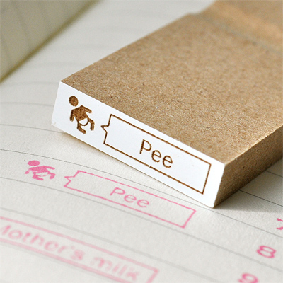 赤ちゃんのキロク ： Pee（おしっこ）