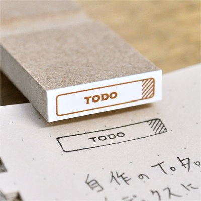 TODO ： インデックス＆見出しスタンプ
