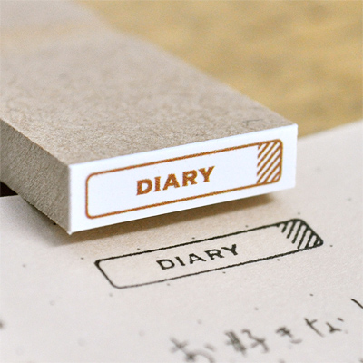 DIARY ： インデックス＆見出しスタンプ