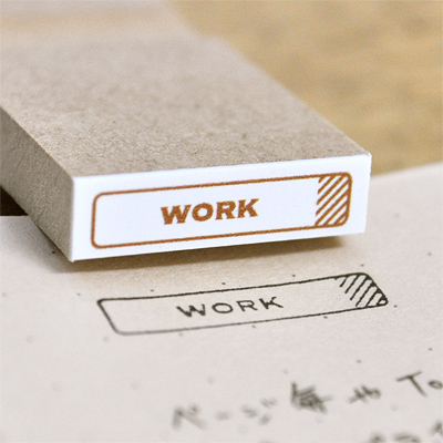 WORK ： インデックス＆見出しスタンプ