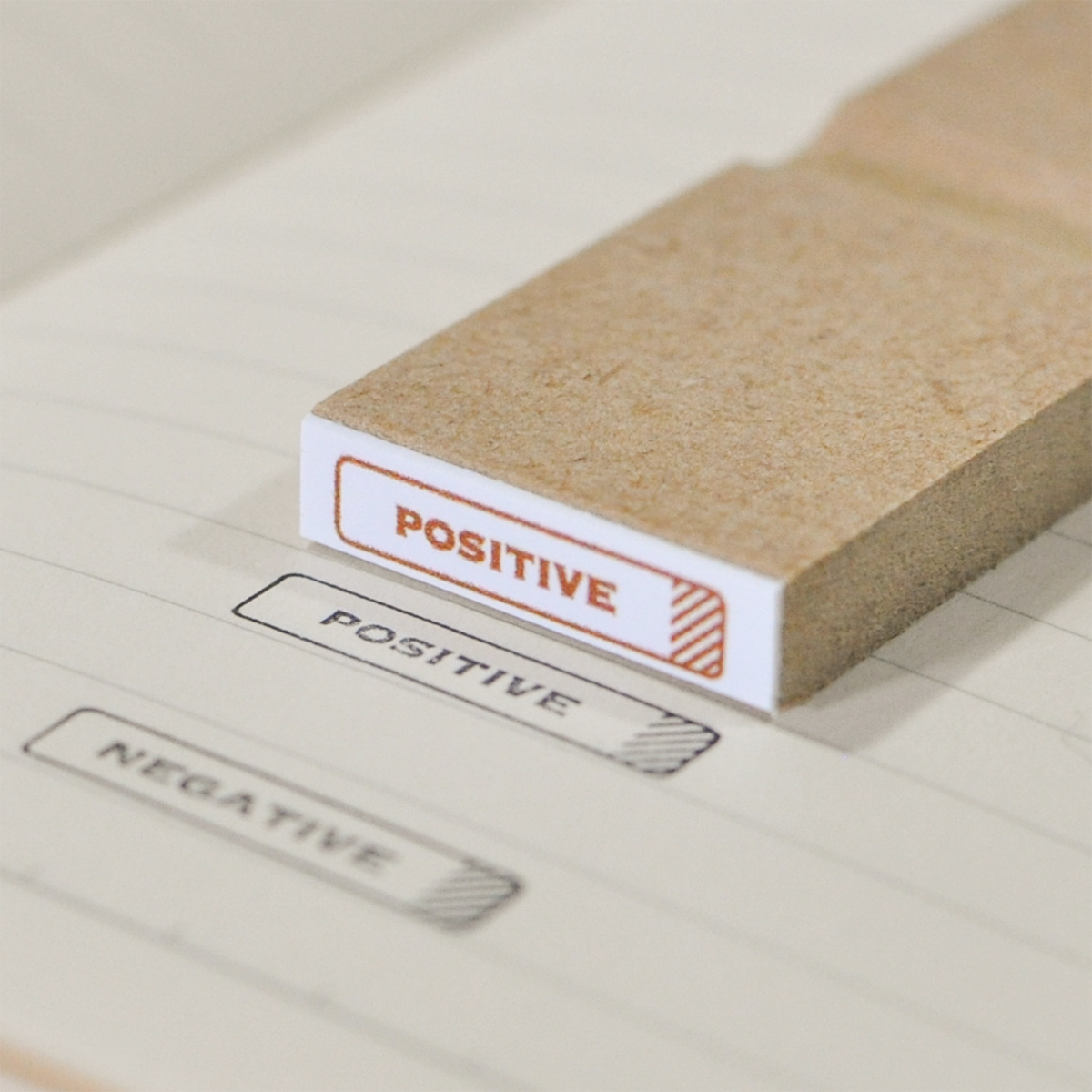 POSITIVE（ポジティブ）： インデックス＆見出しスタンプ
