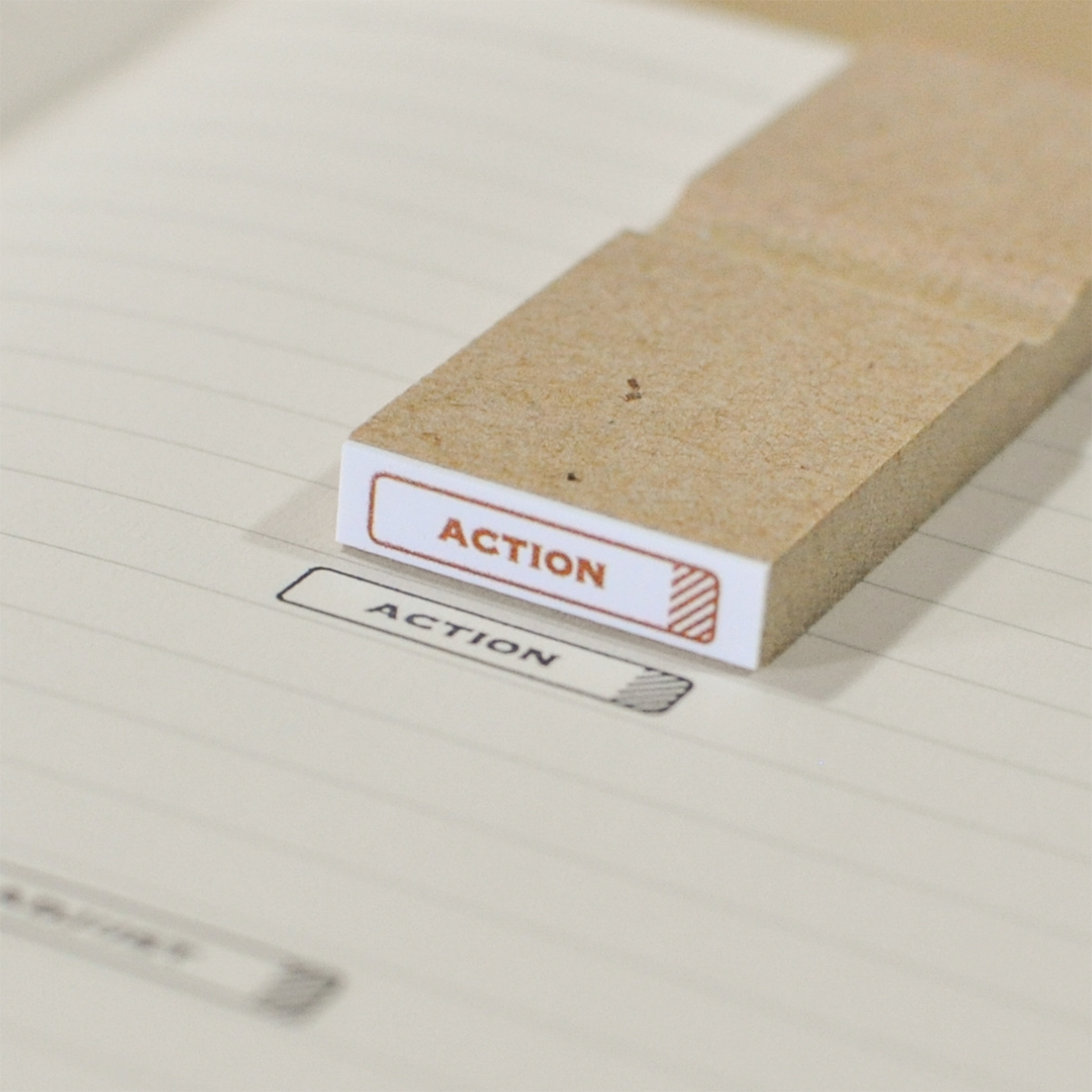 ACTION： インデックス＆見出しスタンプ