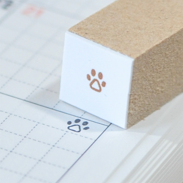【3mm】 犬の足あと：3mm アイコンシリーズ
