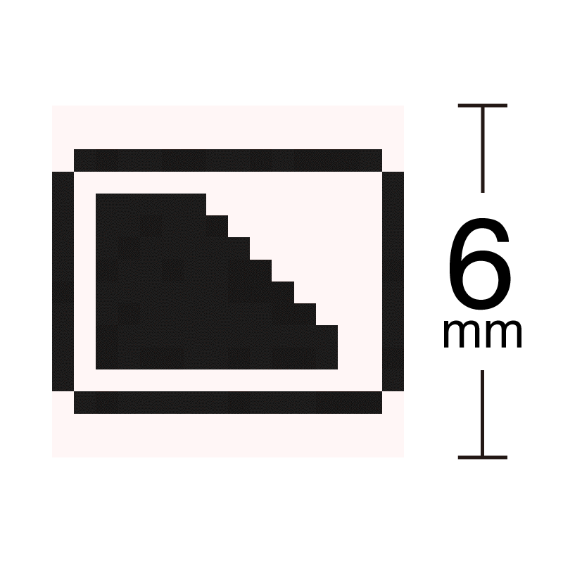 交通IC 電子マネー ドット絵アイコンスタンプ 浸透印