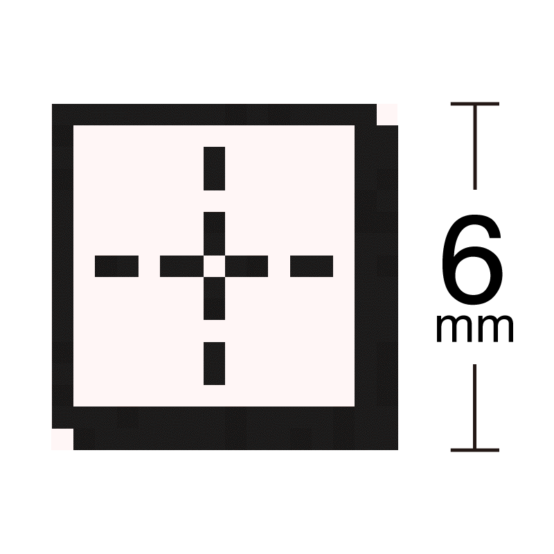 マス目 漢字 国語 作文 ドット絵アイコンスタンプ 浸透印