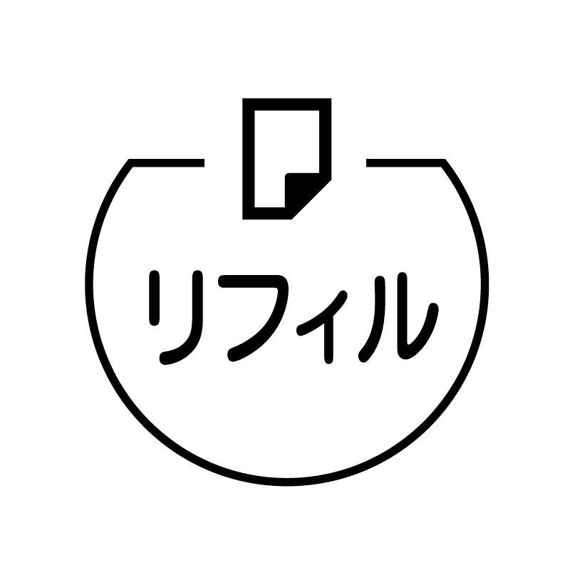 リフィル　紙 の アイコン付き カレンダー スタンプ