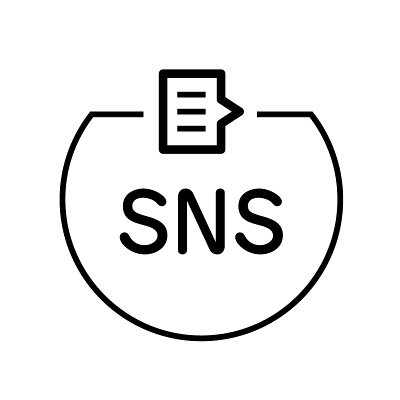 SNS　吹き出し の アイコン付き カレンダー スタンプ