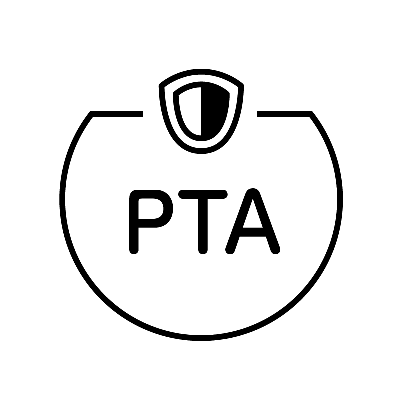 ＰＴＡ　ワッペンのアイコン付き カレンダースタンプ