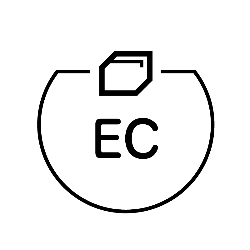 EC 段ボールのアイコン付き カレンダースタンプ