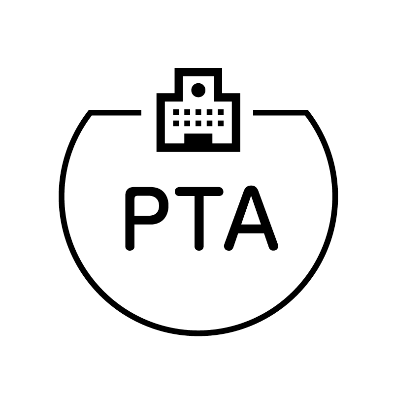 ＰＴＡ 学校のアイコン付き カレンダースタンプ