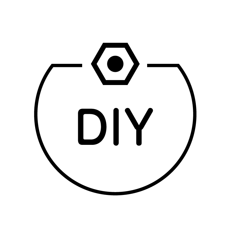 DIY ボルトのアイコン付き カレンダースタンプ