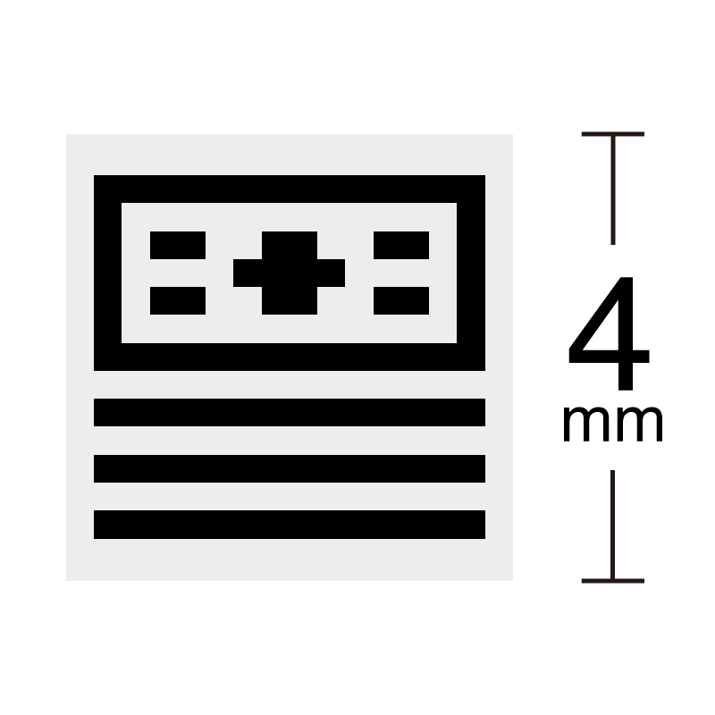 お金 ATM 銀行 ドット絵アイコン 小サイズ 浸透印