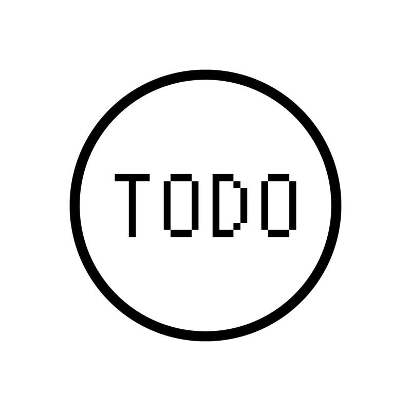TODO スタンプ 直径6.5mm 浸透印 やることリスト